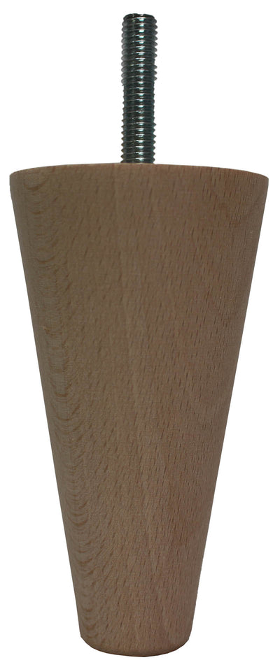 Ailis Tapered Furniture Legs - Raw Finish - Set of 4