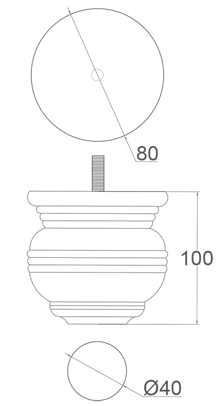 Anais Wooden Furniture Legs