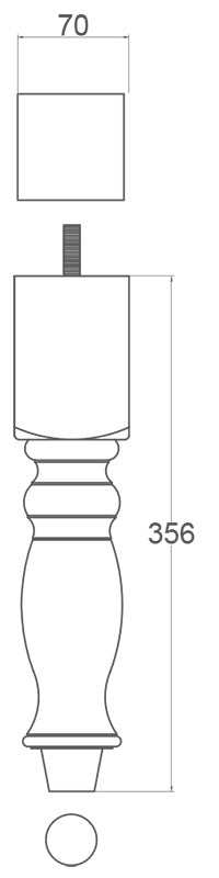 Doddington Turned Furniture Legs