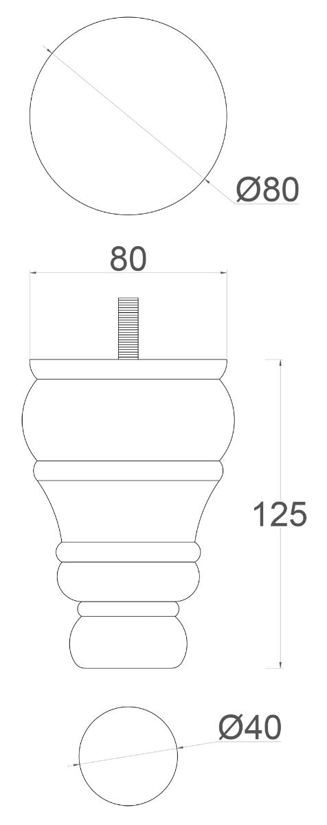 Jocelyn Wooden Furniture Legs