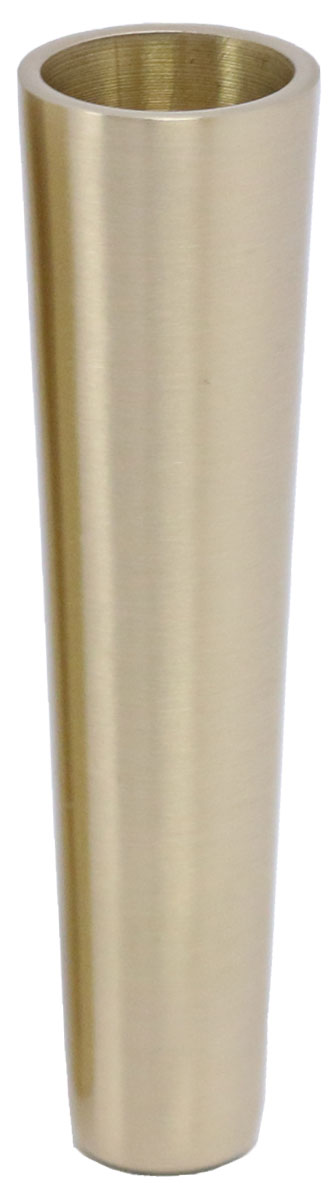 Taj Extra Tall Satin Brass Slipper Cup 